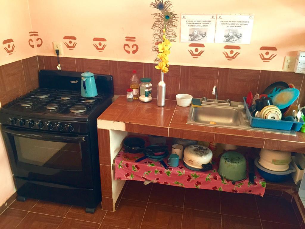 Yaxche Centro Hostal Y Camping Bacalar Eksteriør billede
