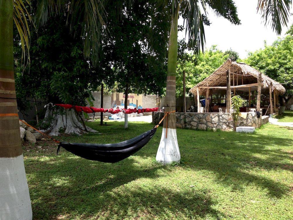 Yaxche Centro Hostal Y Camping Bacalar Eksteriør billede