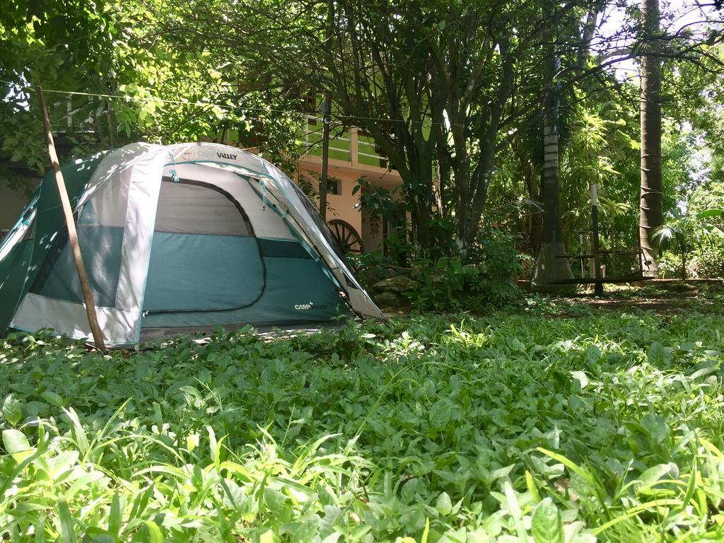 Yaxche Centro Hostal Y Camping Bacalar Eksteriør billede