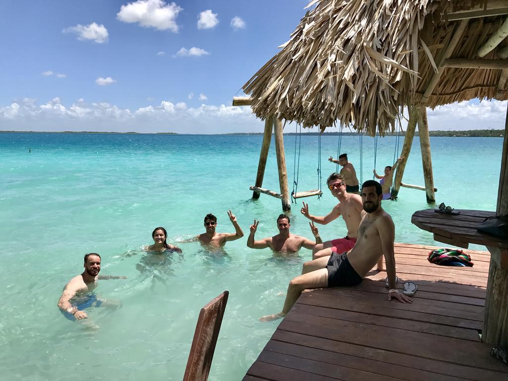 Yaxche Centro Hostal Y Camping Bacalar Eksteriør billede